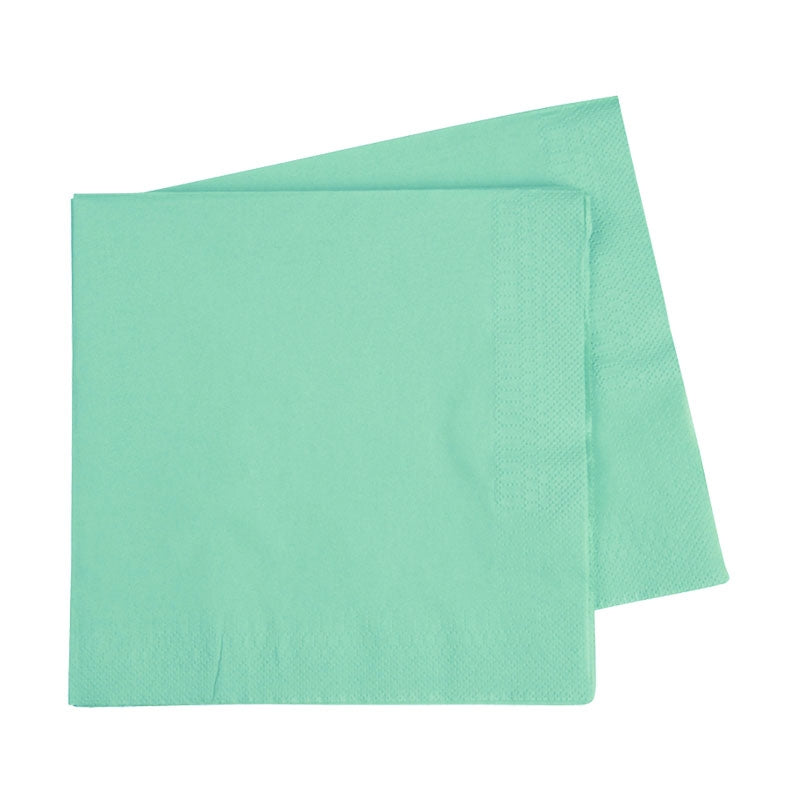LUNCH NAPKIN 330MM MINT GREEN 40PK