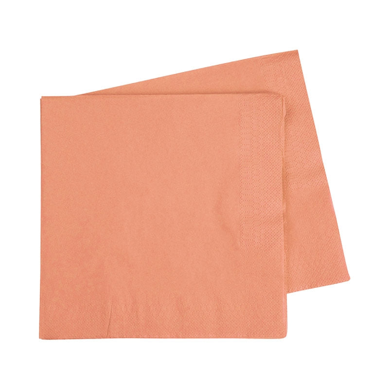 LUNCH NAPKIN 330MM PEACH 40PK