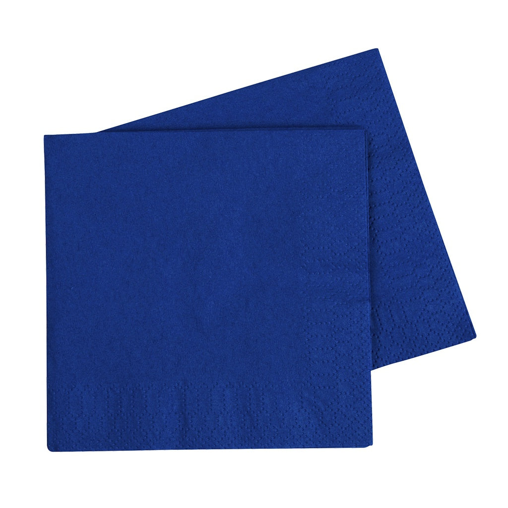 LUNCH NAPKIN 330MM TRUE BLUE 40PK