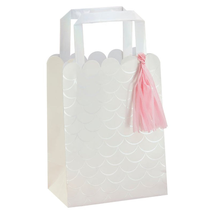 MERMAID SHELL PARTY BAG WITH TISSUE TASSEL