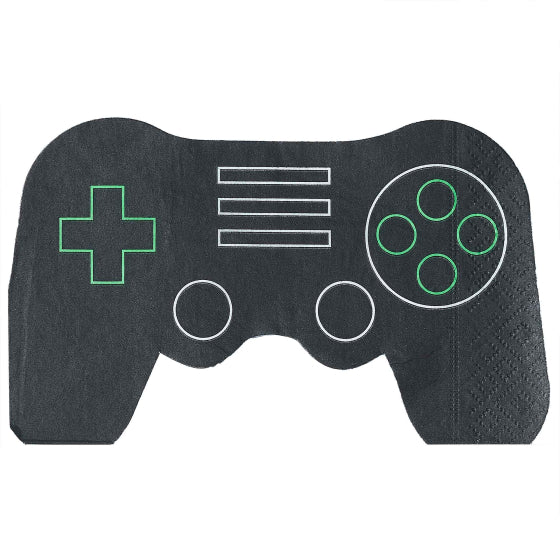 GAME CONTROLLER SHAPE NAPKINS