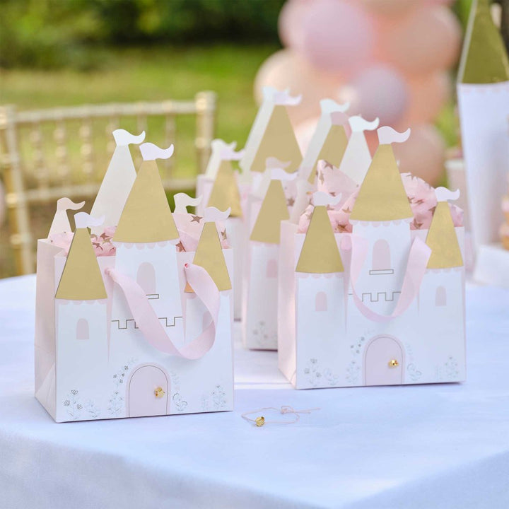 PRINCESS PARTY CASTLE FAVOR BAGS