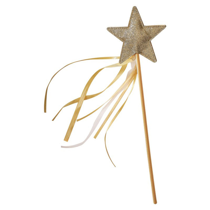 FANCY DRESS GOLD STAR WAND