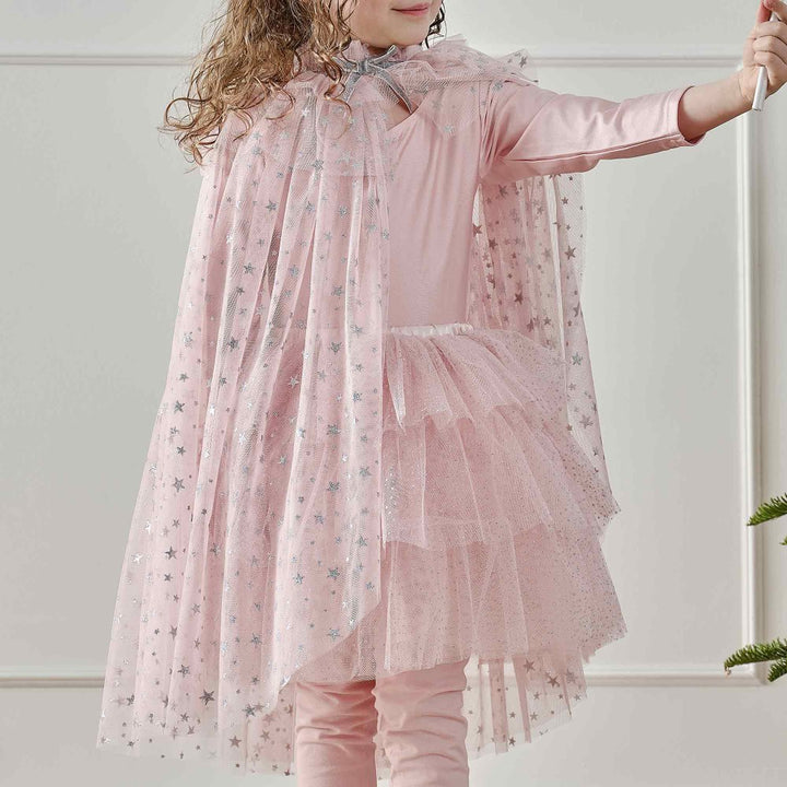 FANCY DRESS PINK & SILVER SPARKLE FAIRY PRINCESS TUTU 3-5 YEARS