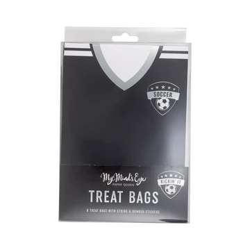 SOCCER TREAT BAGS 8PK - SPECIAL ORDER