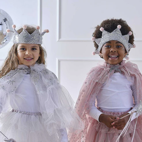 FANCY DRESS PRINCESS SILVER CROWN